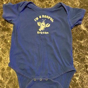 Rabbit Skins Graphic Onesie